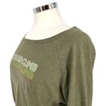 prAna Eat.Sleep.Climb Long Sleeve Graphic Tee Olive Green Size Small Photo 2
