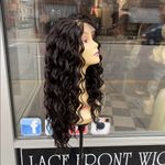Beautiful curly Swisslace Lacefront Wig Freepart Photo 1