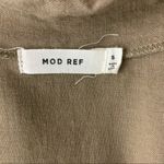 Mod Ref  Womens Small Brown Longline Cardigan Duster Open Front Cozy Photo 4