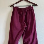 Landau Maroon Scrub Pants Size Small Purple Photo 3