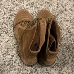 Madewell  The Julien Lace-Up Lugsole Boot in Suede Size 10 Photo 1