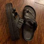 Amazon platform foam slide sandals Photo 3