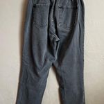 PacSun Gray Mom Jean Paper Bag High Rise Crop Jeans Photo 5