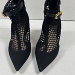 Christian Dior Christian Dior - Paris - Suede Mesh Bootie in Black - Size 37. Photo 4