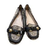 Coach Helen women’s brown leather shoe loafer flats size 7B SKU 3330 Photo 0