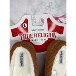 True Religion  Faux Fur Charm Slippers, L  8-9 Photo 1