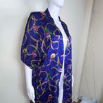 Val Mode‎ Vintage Lingerie Slip and Robe Set White Size M Photo 4