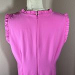 J.Crew Ruffleneck Suiting Bubblegum Pink Dress Women’s size 16 NEW Photo 5