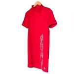 Adidas Dress by Danielle Cathari Red Mock Neck Mini Tech Dress Women’s Size XXS Photo 4