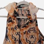 Geren Ford Y2K Silk Watercolor Print Tank – Bold Artsy Multi Photo 2