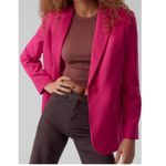 VERO MODA NWT Single Breasted Boxy Blazer, Love Potion Photo 4