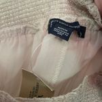 American Eagle AEO Shine Strip Off The Shoulder Blouse Photo 3