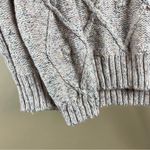 Time And Tru Juniors XL Confetti Cable Knit Sweater Blush Pink Neutral  Holiday Photo 5