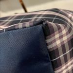 Burberry Blue Label Black and White Plaid Tote - tiny holes in corners Photo 8