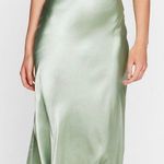 Nasty Gal Satin Midi Skirt Photo 0