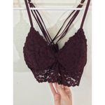 Aerie purple lace strappy bralette Photo 1