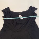 Lane Bryant Short Sleeve Blk Off Shoulder Peplum Pleat Top Stretch NWT Sz 18/20 Photo 6