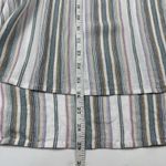 Chico's  Size Large Beachy Tropical Blouse Shirt Top Cali Cool Stripe Pullover‎ Photo 7