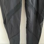 Michi Back Active Leggings Workout Mesh Paneling Nylon Spandex Small Photo 3