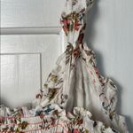 Anthropologie  Sleeveless Smocked- Waist Ruffle Midi Dress Size Small Photo 8