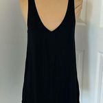 Feel the Piece  Black Asymmetrical Hem Tank Photo 0