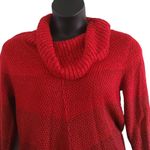 Apt. 9  Women's Ombre Knit Cowl Neck Sweater - Red Burgundy - Size Medium NWOT Photo 4