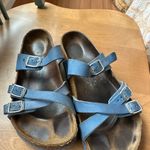 Birkenstock  Dusty Blue Franca Sandals size 7.5 Photo 4