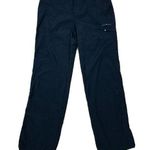 Columbia New Omni Shade Straight Outdoor Pants Womens 12 Black Hiking Walking Photo 0