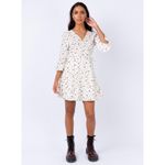 Princess Polly  Hebron Mini Wrap dress White - 4‎ NWT Photo 1
