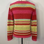 Lilly Pulitzer Vintage silk stretch knit striped sweater M Photo 1