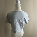 Jockey Gray t shirt crop top small Photo 5