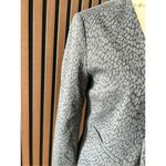 Banana Republic  animal print like blazer size 6 gray Photo 1