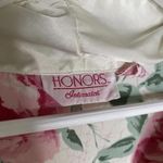 Honors Intimates Vintage Pajama Top Satin Silky Rose Pink Floral Nightwear Sz M Size M Photo 4