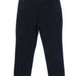 Gloria Vanderbilt Black Jeans NWT Size 14 Short Black Tapered Leg Denim Photo 0