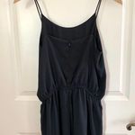 AQUA 3/$15 Lace Trim Spaghetti Strap Romper Black Photo 6