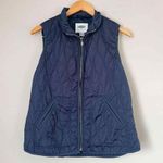 Old Navy  Dark Blue Quilted Vest Size Medium Photo 0