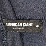 American Giant Womens Navy Ankle‎ Crop Pants 6 Blue Photo 3