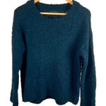 Sanctuary  Popcorn Knit Pullover Sweater Teal Green Women's Size Medium Photo 0