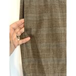 Chaiken Plaid Trouser Pants, size 8 Brown Photo 2