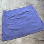 Athleta  Brooklyn Skort Womens 16 Purple Zip Pocket Lined Tennis Golf Mini Skirt Photo 0