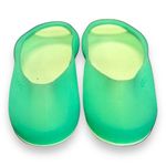 Crocs Green Open-Toed Women's Flats Size 7 Photo 5