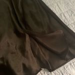 Sophia by Delicates Elegant Black Satin Slip Dress with lace. Y2K size medium Photo 1