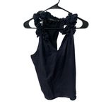 Ark & Co. Art and Company linen tank top sleeveless ruffles size small run small Photo 2