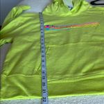 Champion Lime Green Hooded Long Sleeve Top Size Small Photo 10