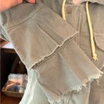 Live a Little  NWOT Corduroy Hood Jacket w/ Zip & Button Closure w/ Ruffles Photo 4