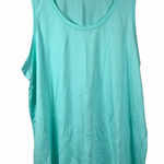 Xersion  Tank Top Women's XLT Mesh Aqua Blue Athletic Activewear Quick-Dri NEW Photo 0