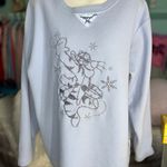 Disney Vintage Longsleeve Pullover Sleepwear Top Photo 0