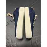 Soludos  Yebo Vegan Leather Sneaker‎ Blue White Womens size 6 Photo 5