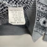 Diane Von Furstenberg Vintage  Sweater Ski Double Mock Neck Knit‎ Floral Photo 9