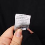 American Giant Classic V Neck T Shirt Black Cotton Made in USA Size M Size M Photo 3